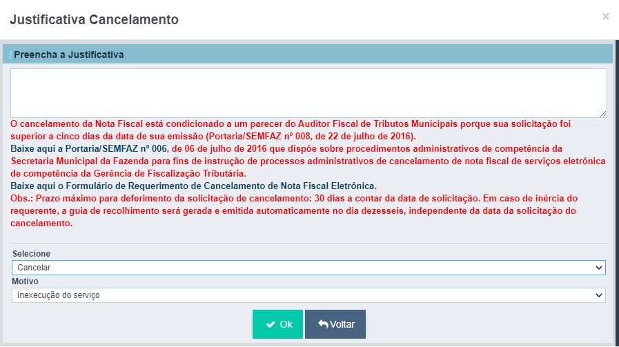 justificativa_cancelamento